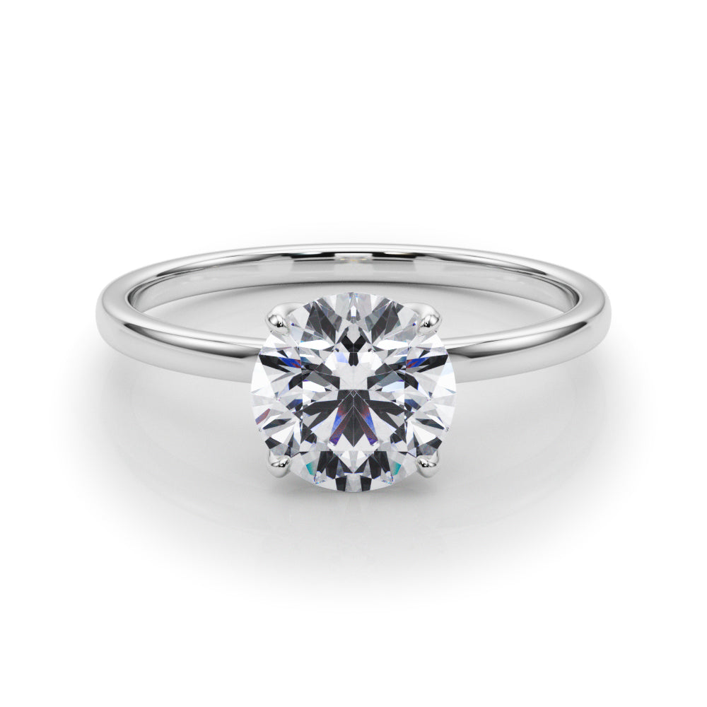 Round Rounds Diamond Solitaire Engagement Ring · 1.25 ct tw