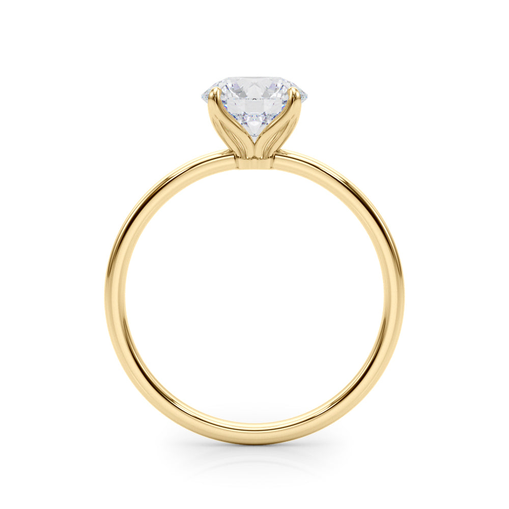 Round Rounds Diamond Solitaire Engagement Ring · 1.00 ct tw