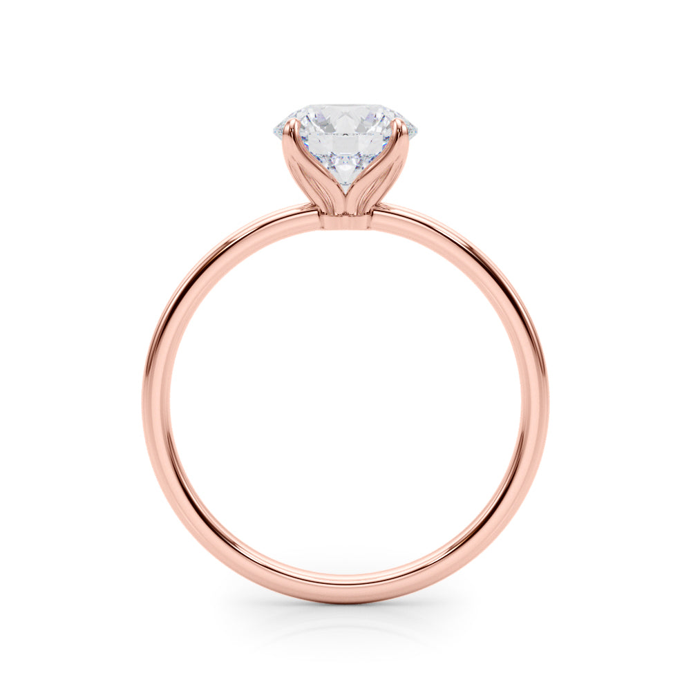 Round Rounds Diamond Solitaire Engagement Ring · 2.00 ct tw