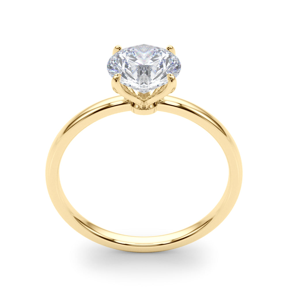 Round Rounds Diamond Solitaire Engagement Ring · 0.75 ct tw