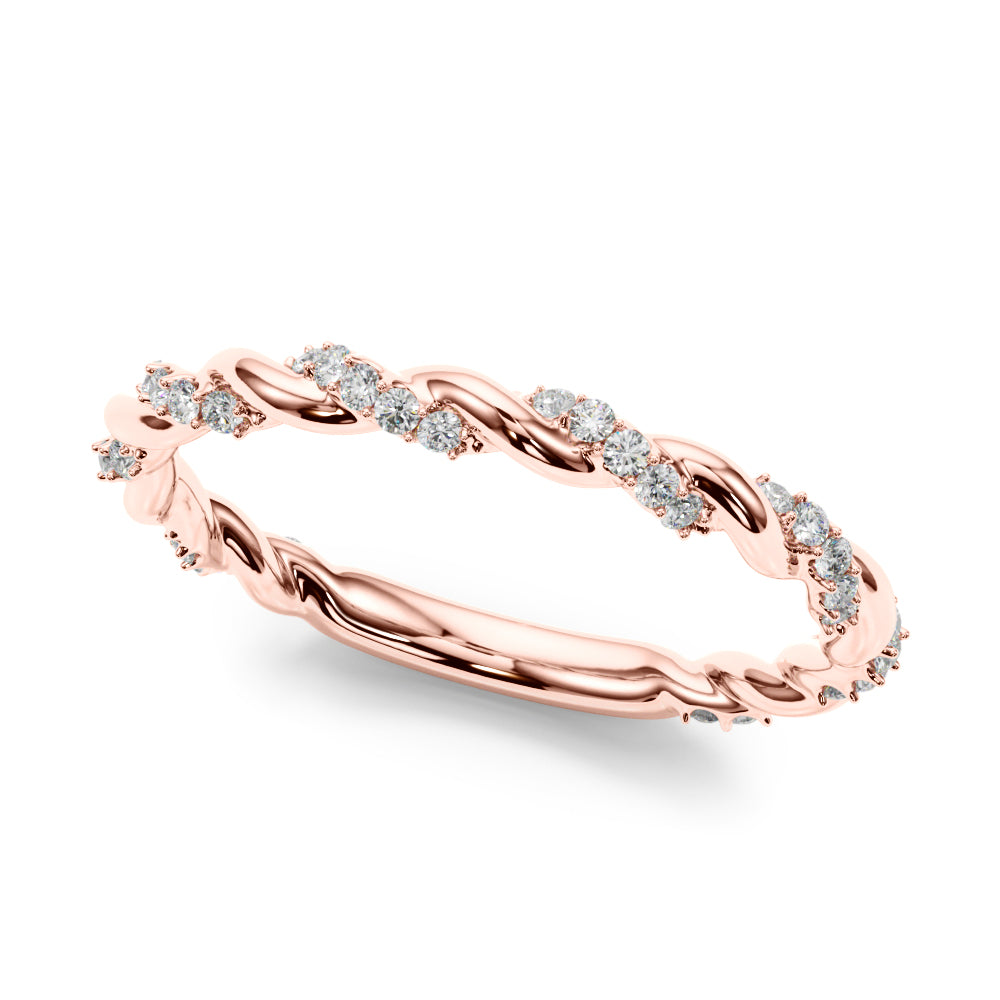 Twisted Diamond Fashion Ring · 0.20 ct tw