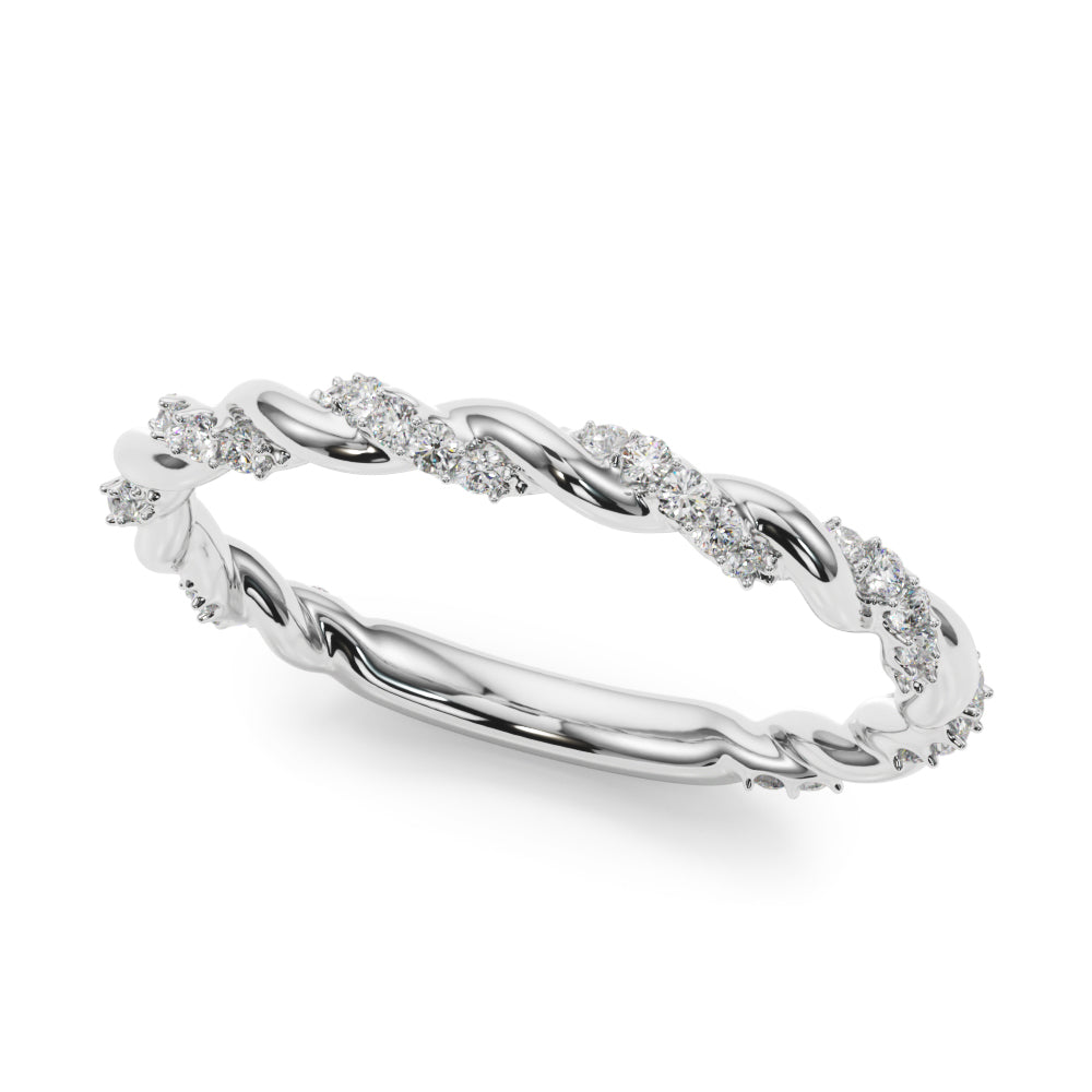 Twisted Diamond Fashion Ring · 0.20 ct tw