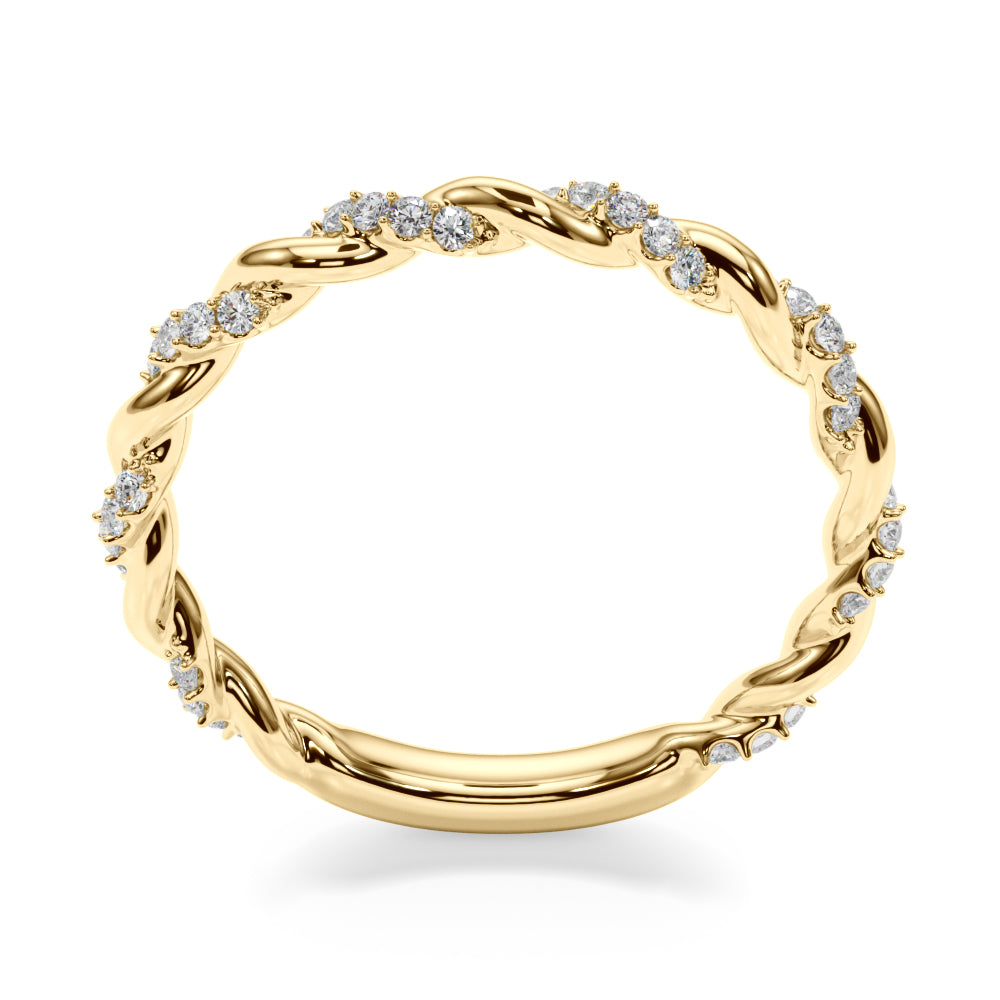 Twisted Diamond Fashion Ring · 0.20 ct tw