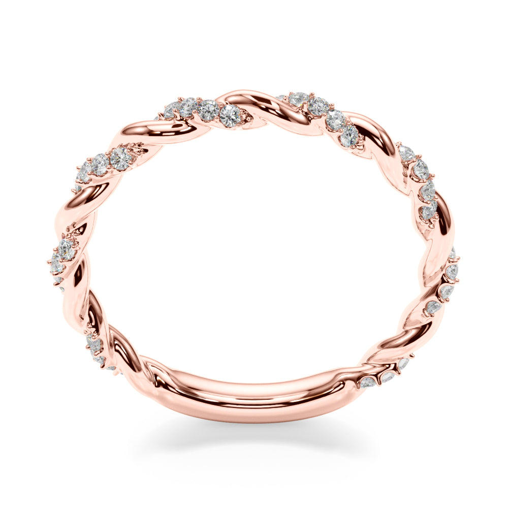 Twisted Diamond Fashion Ring · 0.20 ct tw
