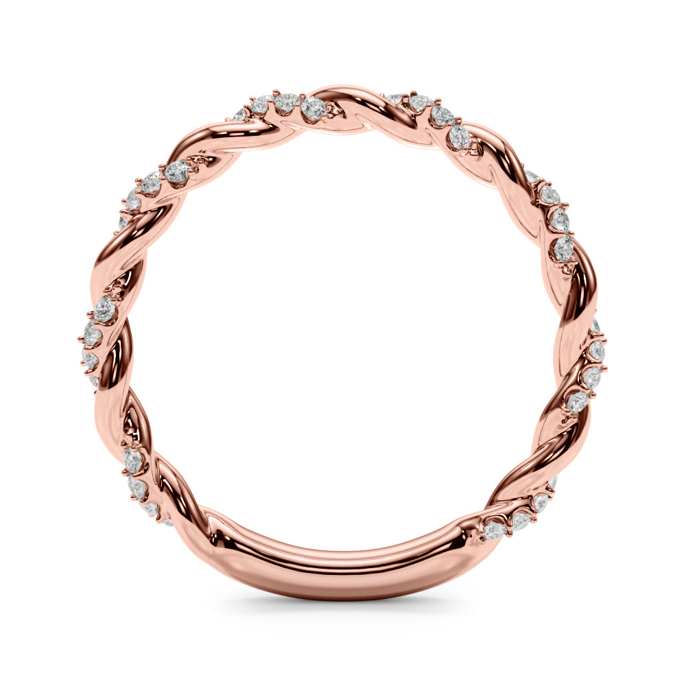 Twisted Diamond Fashion Ring · 0.20 ct tw