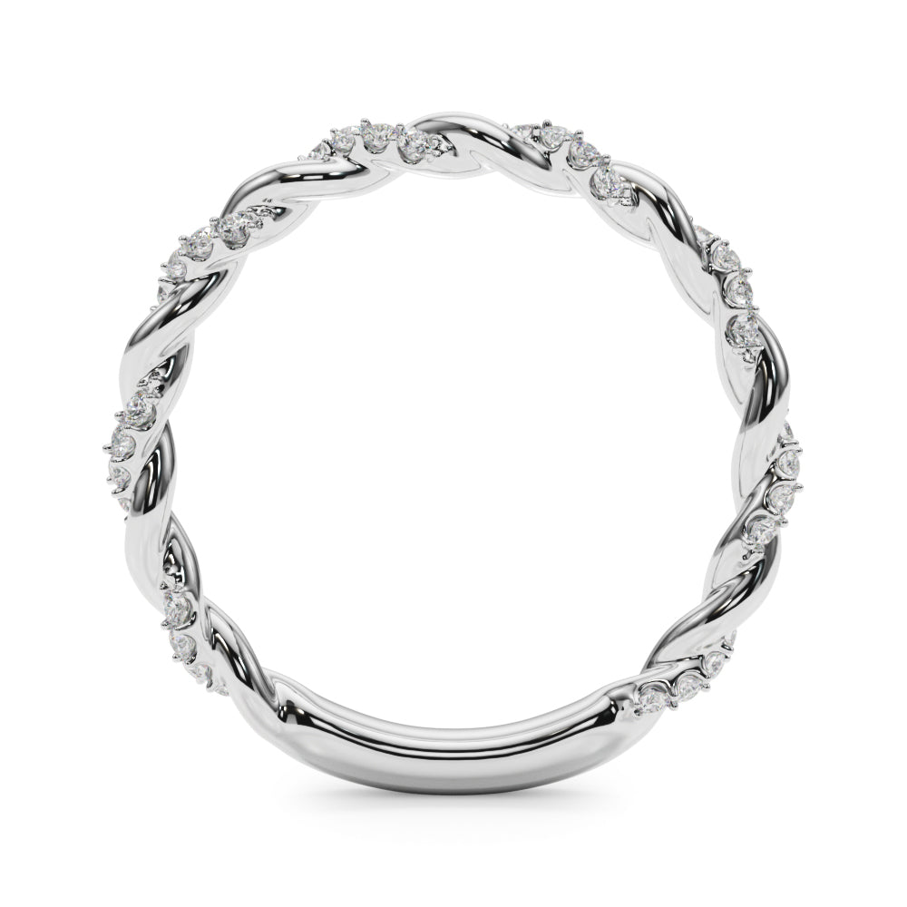Twisted Diamond Fashion Ring · 0.20 ct tw