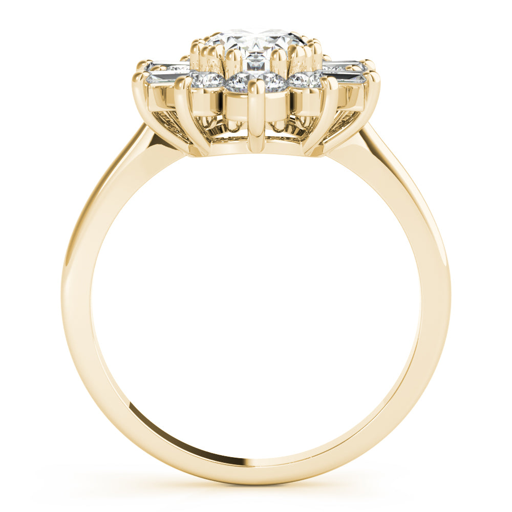 Oval Diamond Engagement Ring · 1.42 ct tw