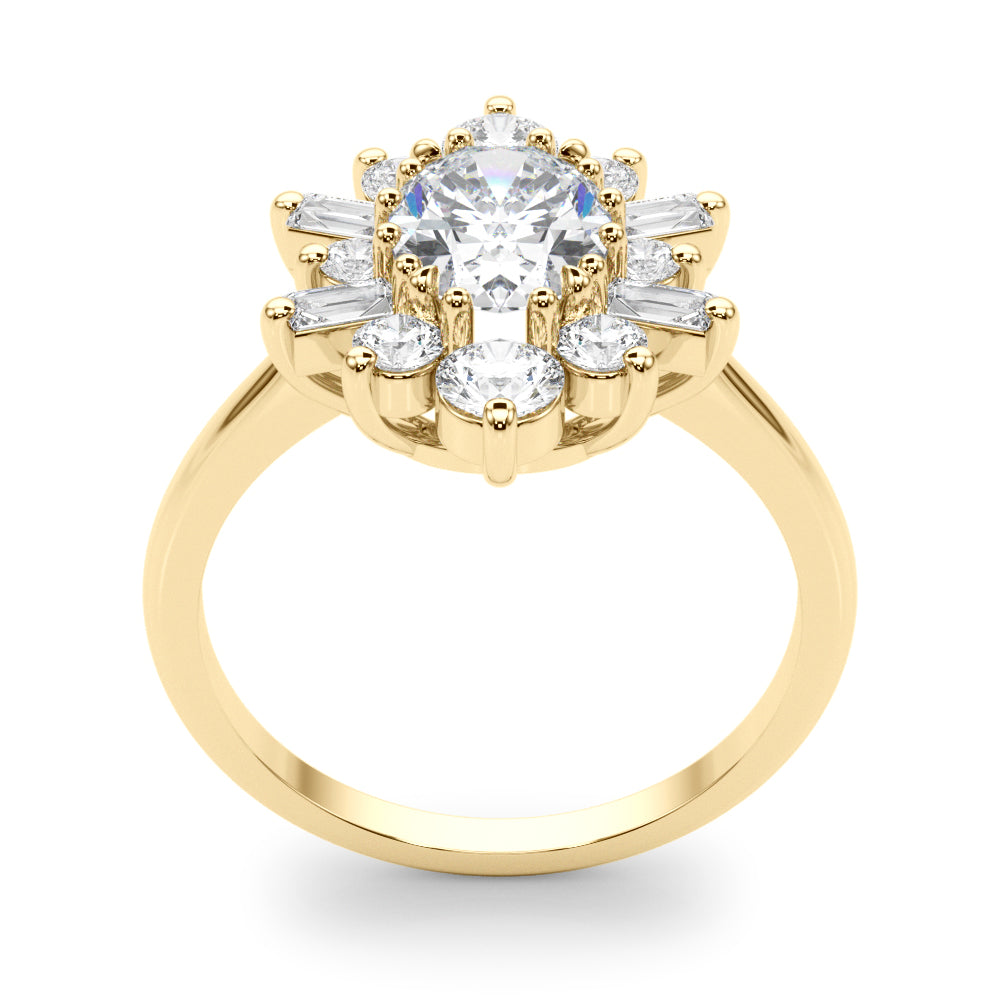 Oval Diamond Engagement Ring · 2.74 ct tw