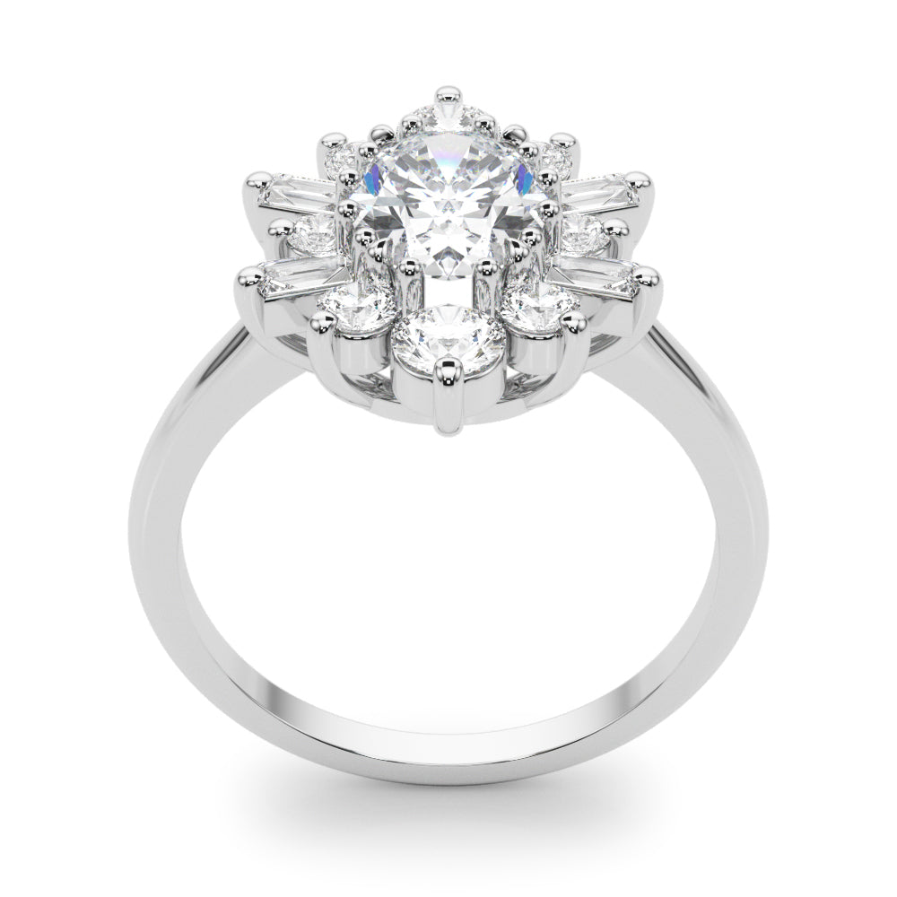 Oval Diamond Engagement Ring · 1.42 ct tw