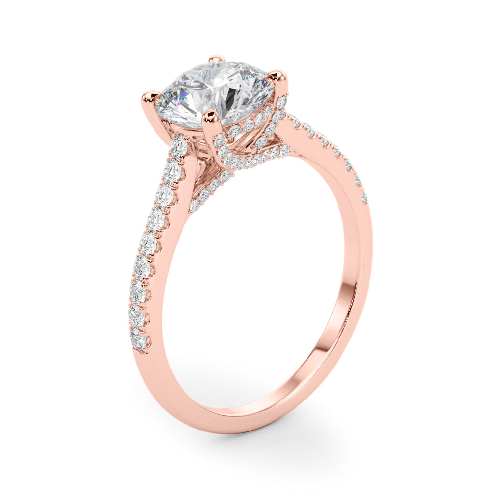 Round Center Diamond Engagement Ring · 2.36 ct tw