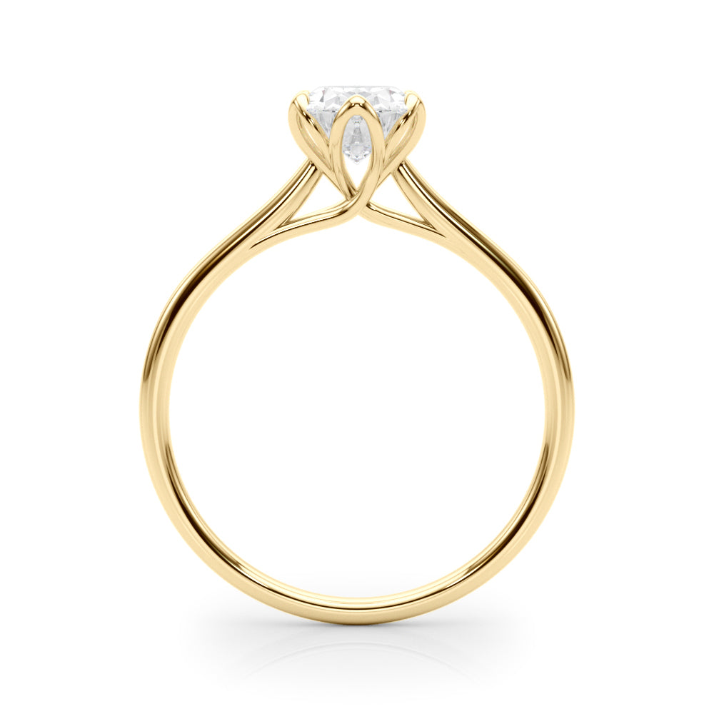 Oval Diamond Solitaire Engagement Ring · 0.95 ct tw