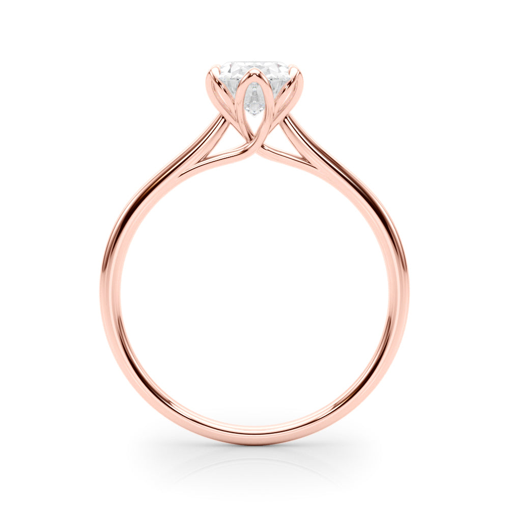 Oval Diamond Solitaire Engagement Ring · 0.95 ct tw