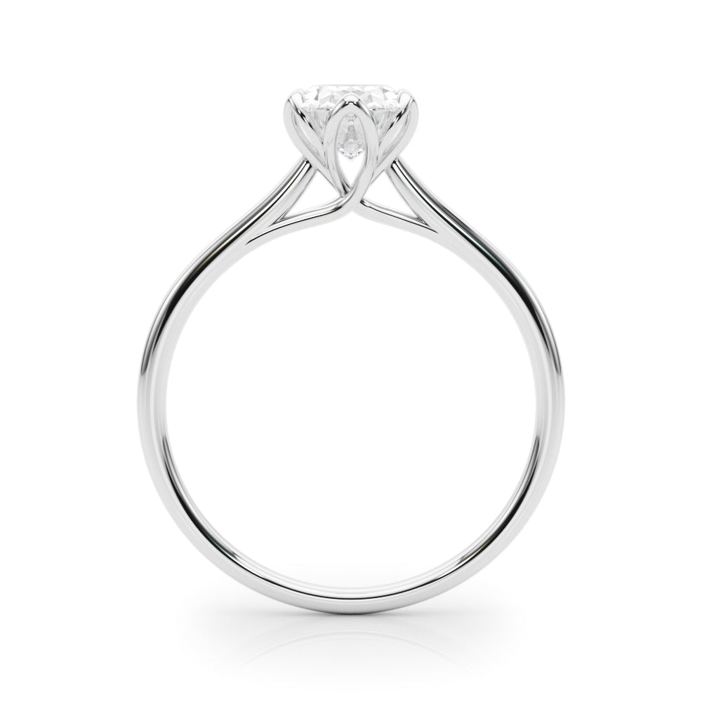 Oval Diamond Solitaire Engagement Ring · 2.00 ct tw