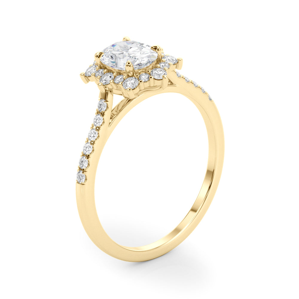 Oval Diamond Engagement Ring · 0.62 ct tw