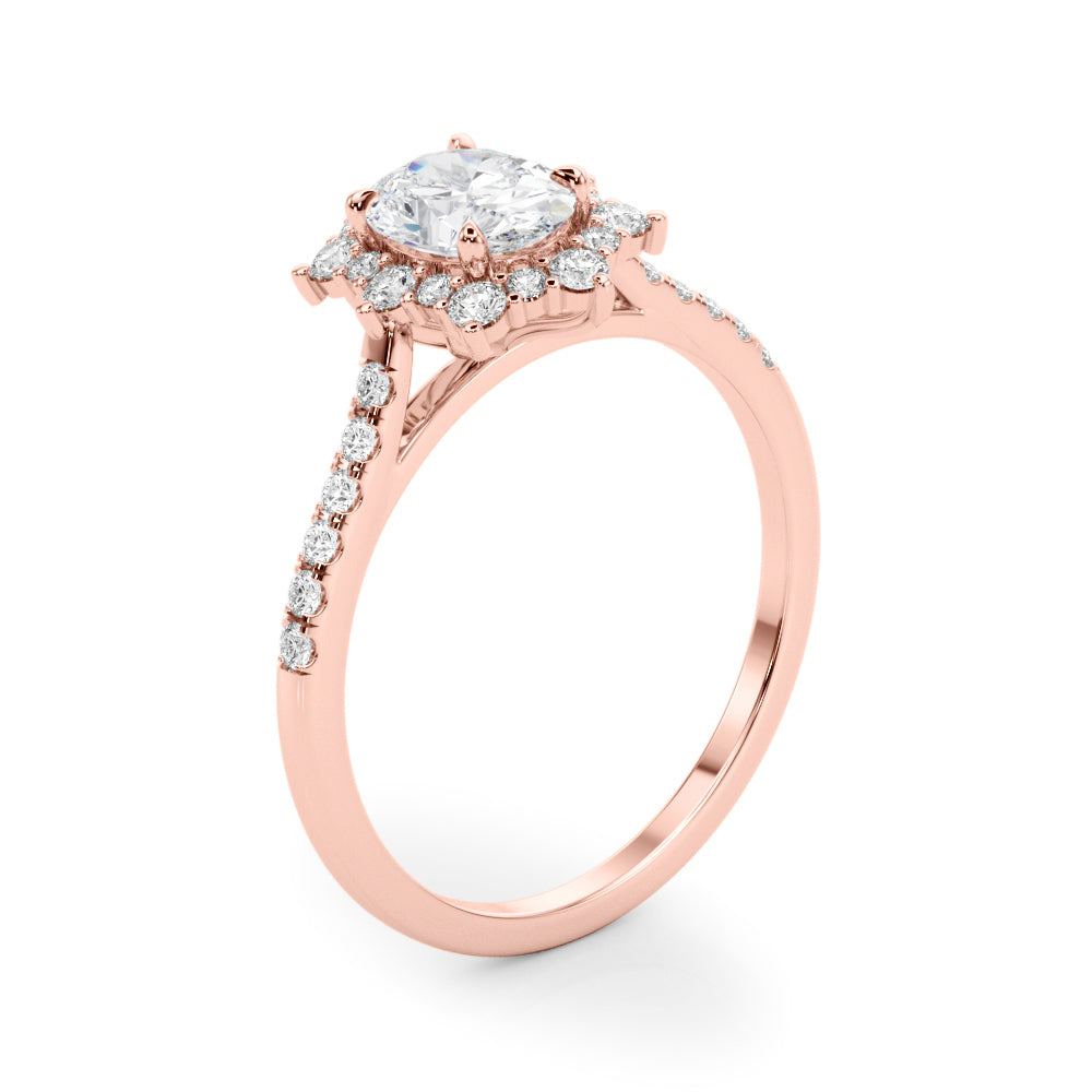Oval Diamond Engagement Ring · 1.26 ct tw