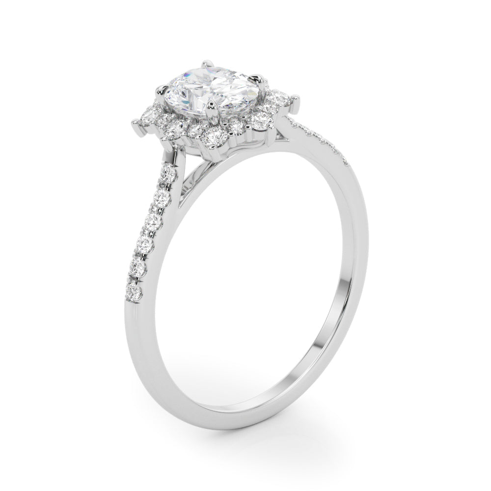 Oval Diamond Engagement Ring · 1.26 ct tw