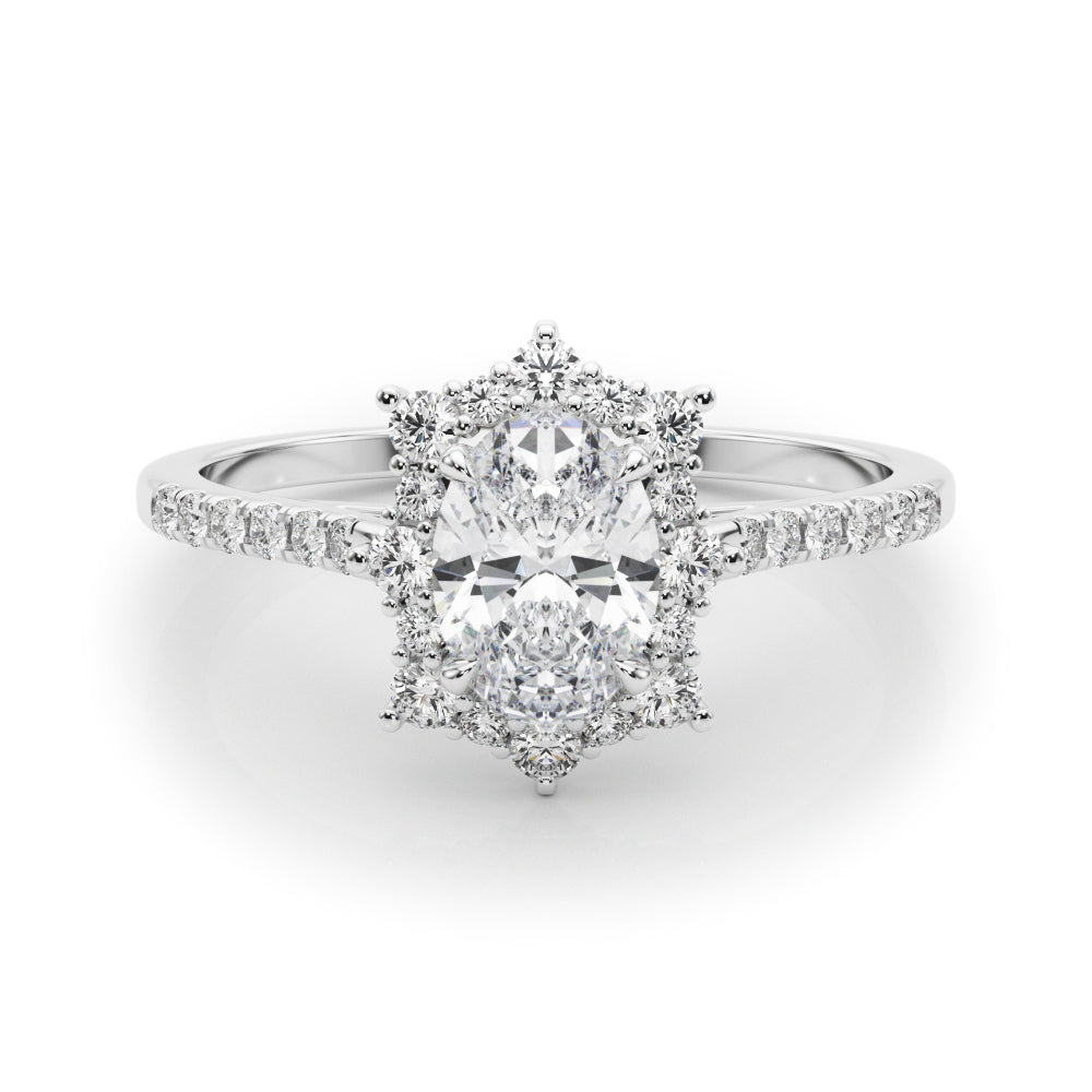 Oval Diamond Engagement Ring · 1.26 ct tw