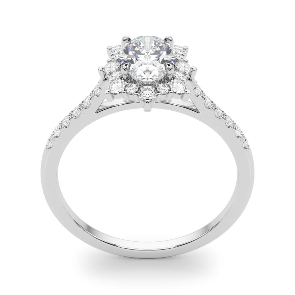 Oval Diamond Engagement Ring · 0.62 ct tw