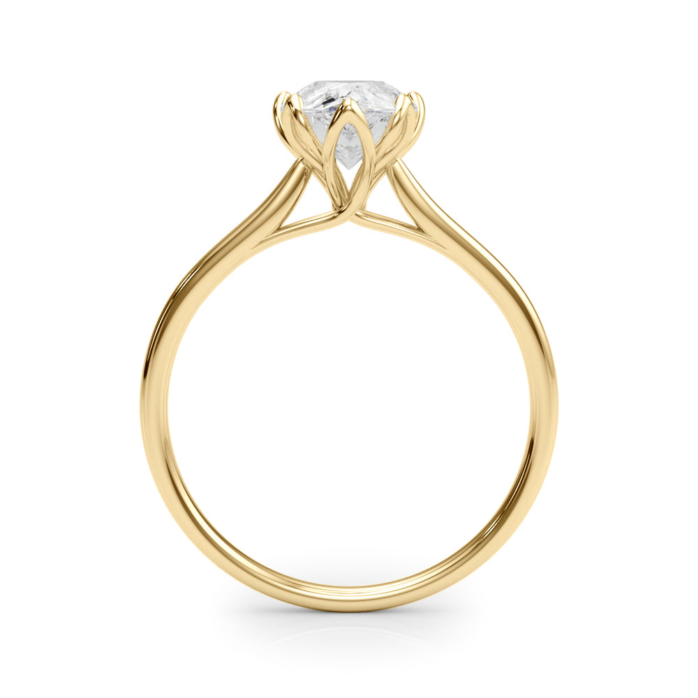 Pear Shape Solitaire Engagement Ring