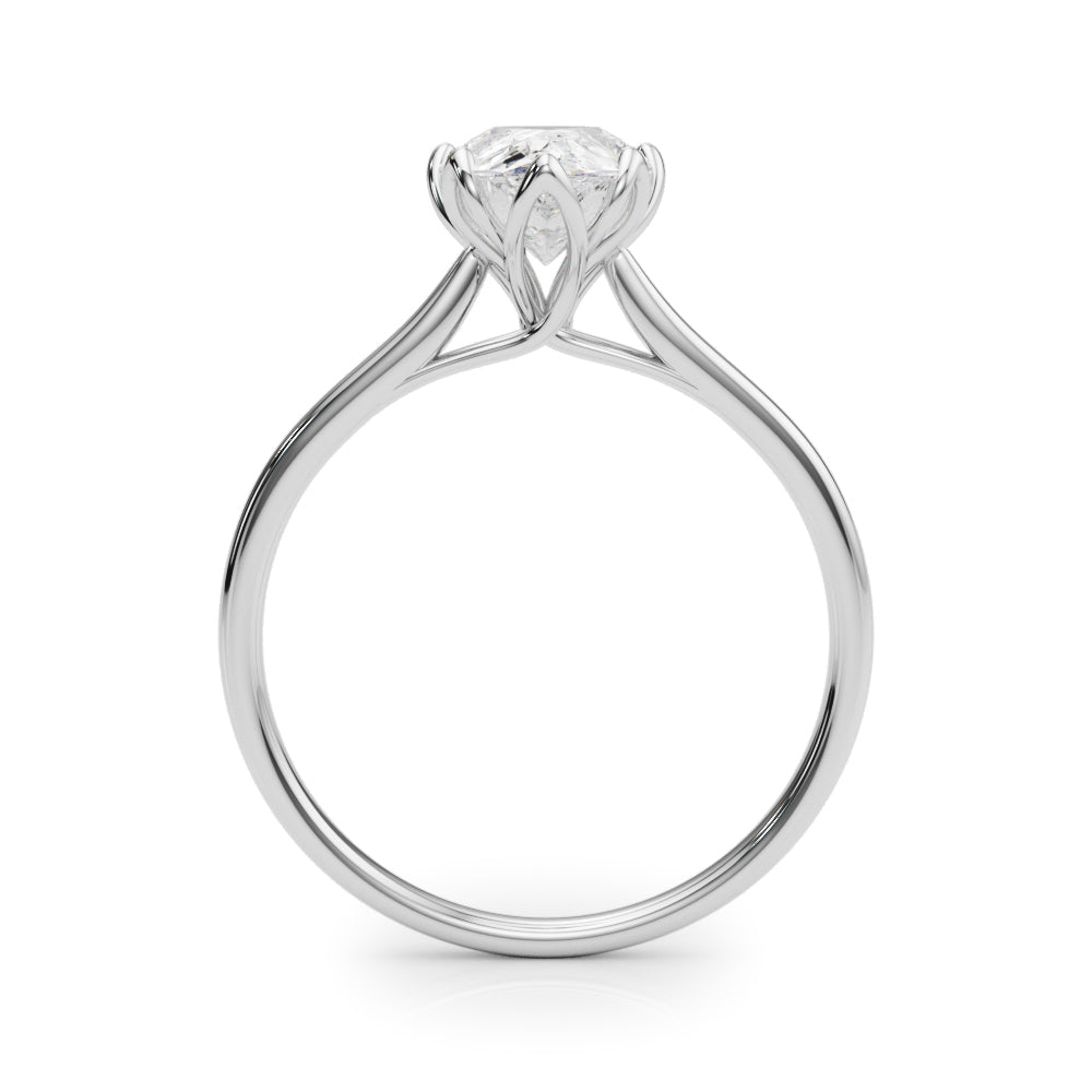 Pear Shape Solitaire Engagement Ring