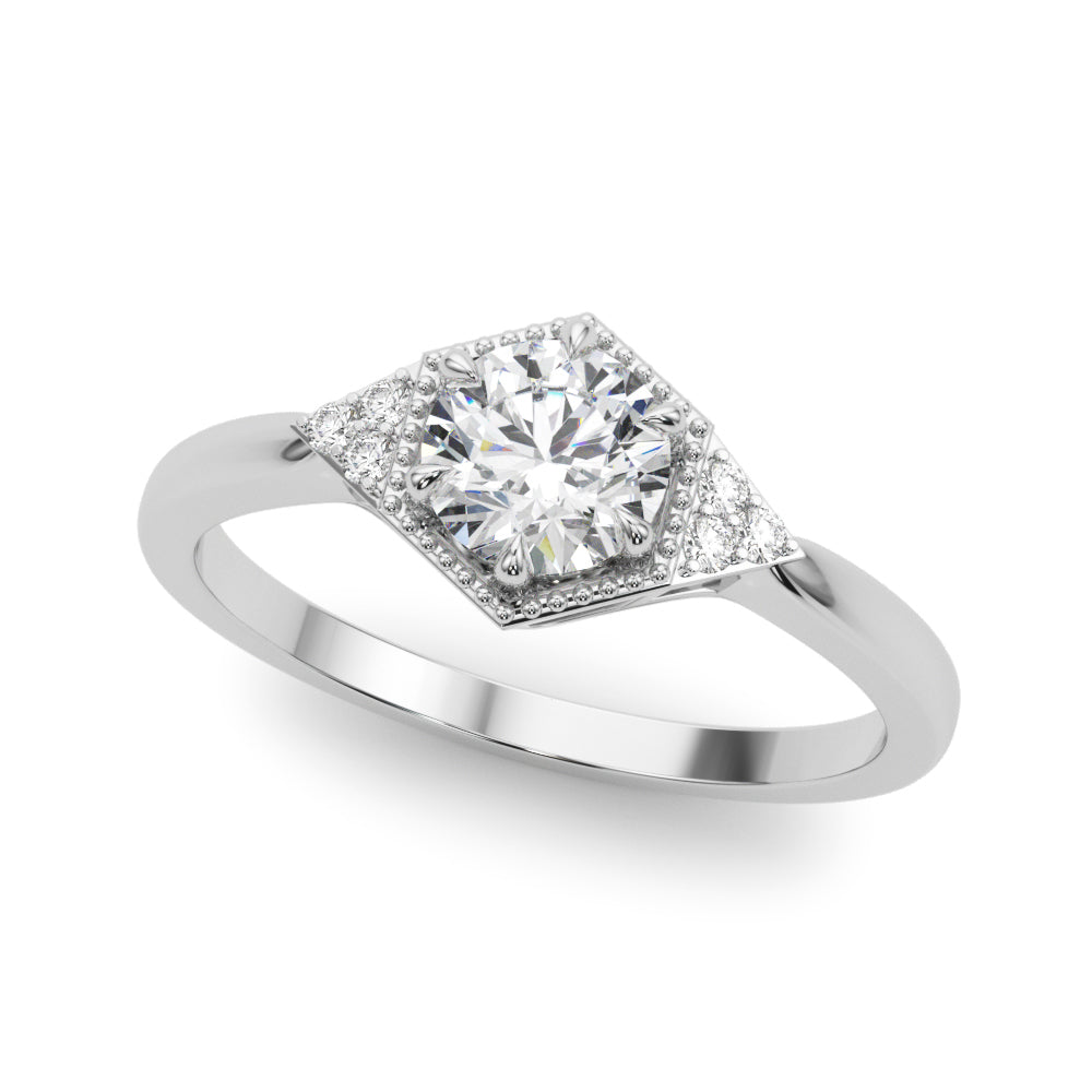 Round Diamond Fashion Ring · 0.55 ct tw