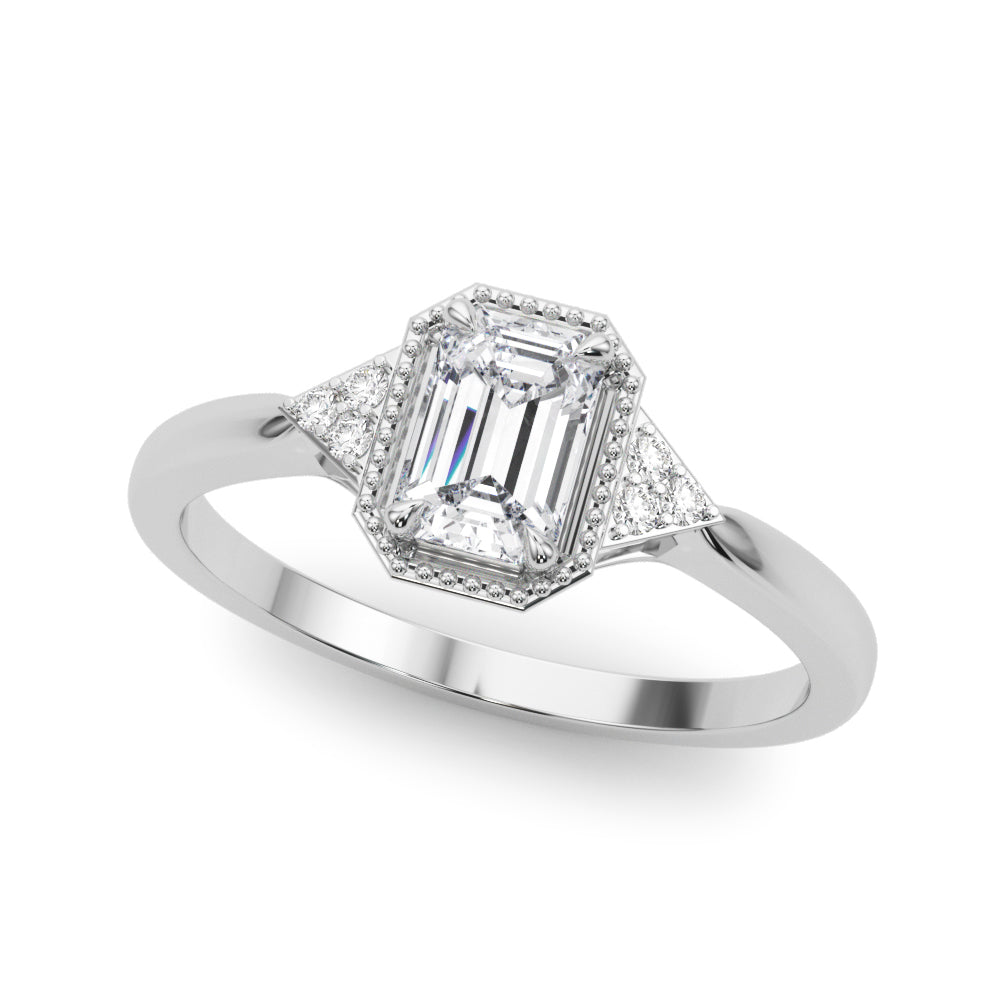 Emerald Cut Diamond Fashion Ring · 0.65 ct tw