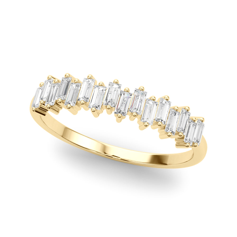 Baguette Straight Diamond Band · 0.48 ct tw