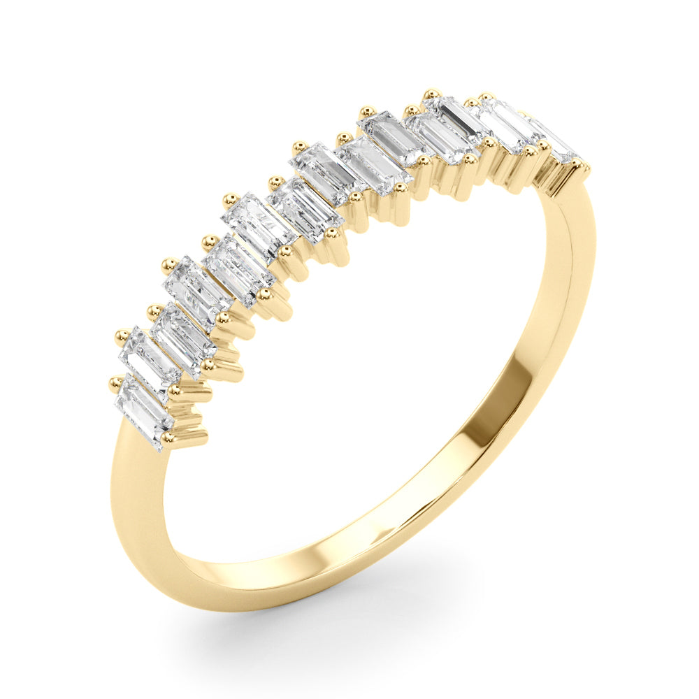 Baguette Straight Diamond Band · 0.48 ct tw