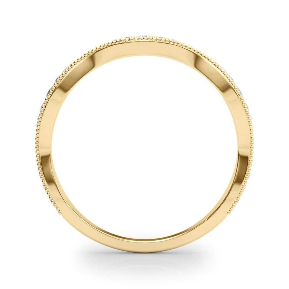 Diamond Milgrain Band · 0.15 ct tw