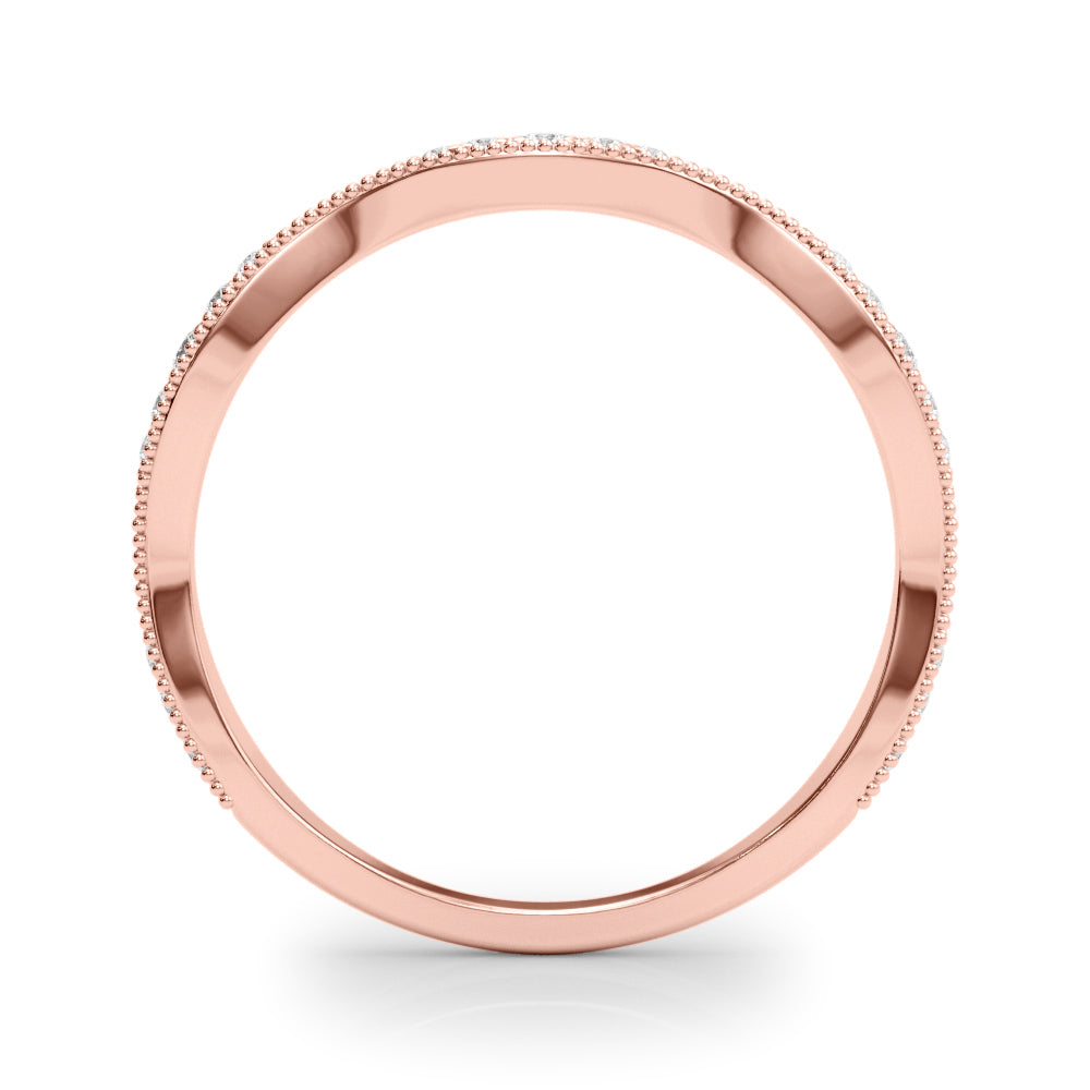 Diamond Milgrain Band · 0.15 ct tw