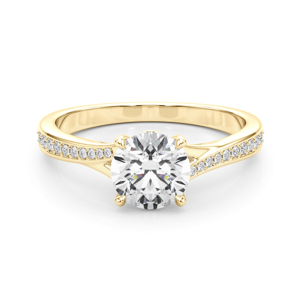 Round Diamond Engagement Ring · 2.10 ct tw
