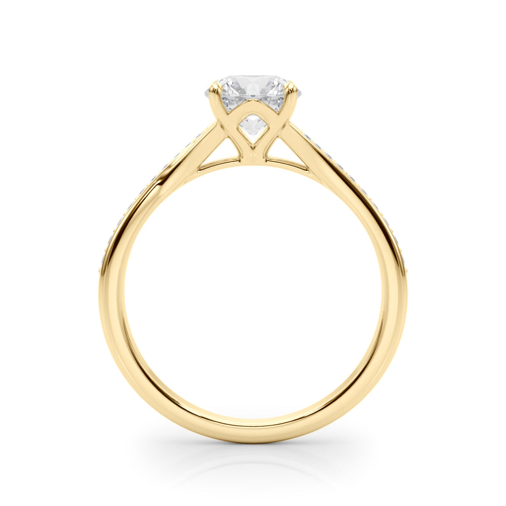 Round Diamond Engagement Ring · 0.85 ct tw