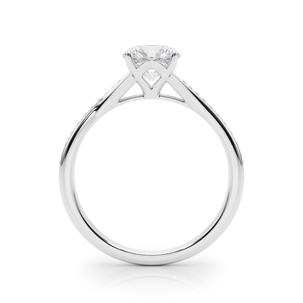 Round Diamond Engagement Ring · 0.43 ct tw