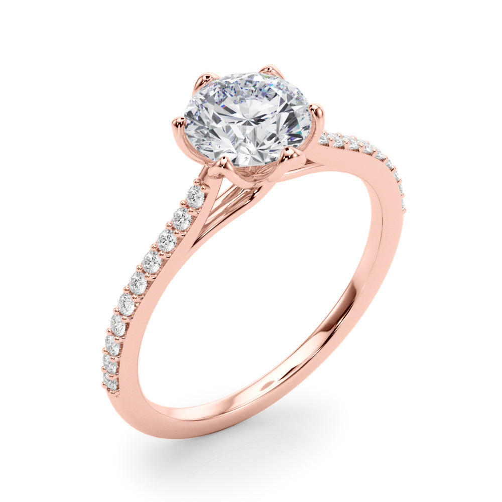 Round Diamond Engagement Ring · 1.40 ct tw