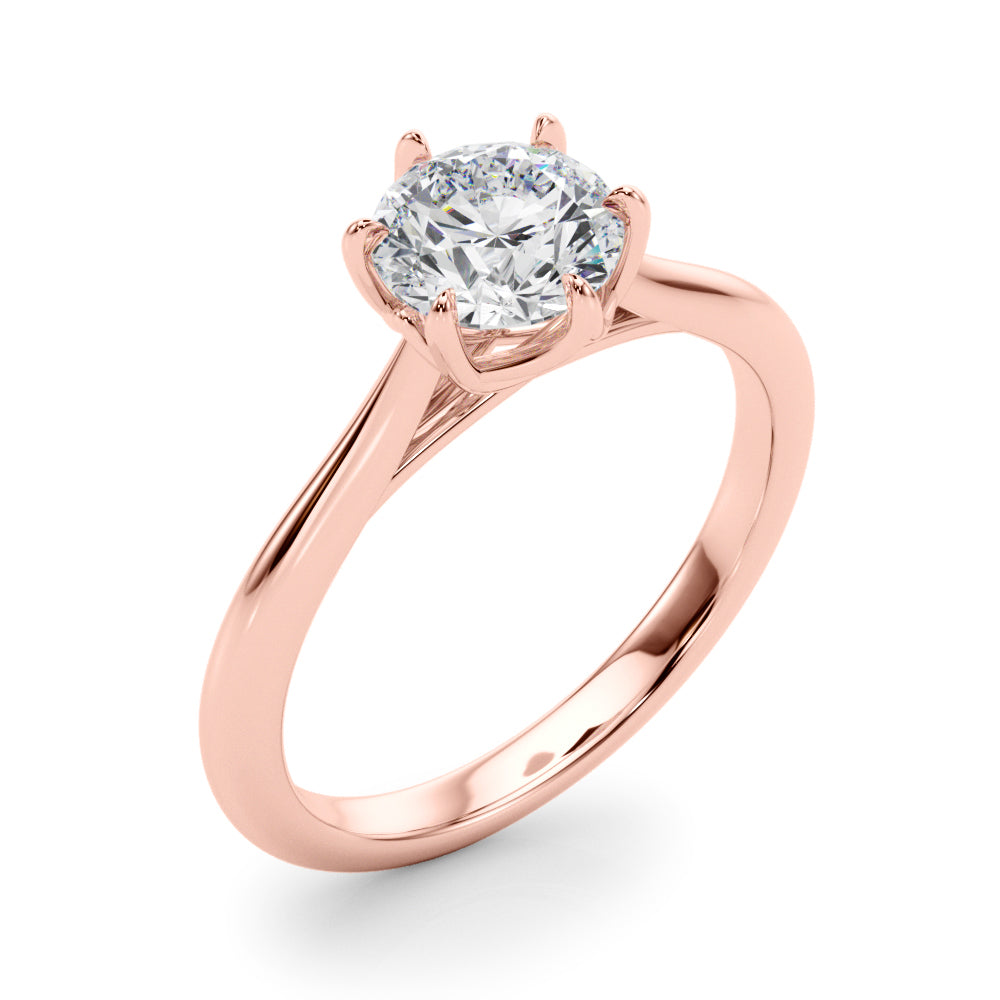 Round Rounds Diamond Solitaire Engagement Ring · 2.00 ct tw