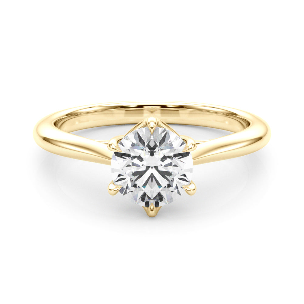 Round Rounds Diamond Solitaire Engagement Ring · 0.50 ct tw