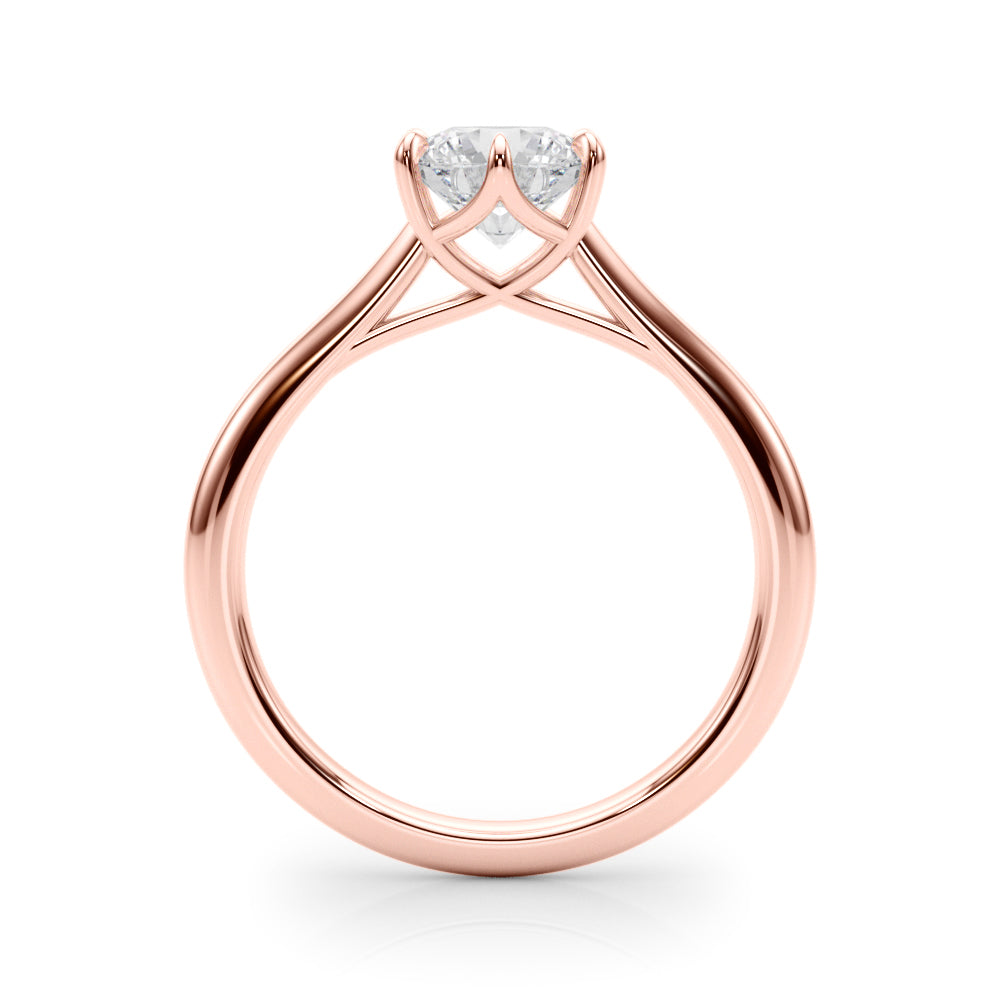Round Rounds Diamond Solitaire Engagement Ring · 3.00 ct tw