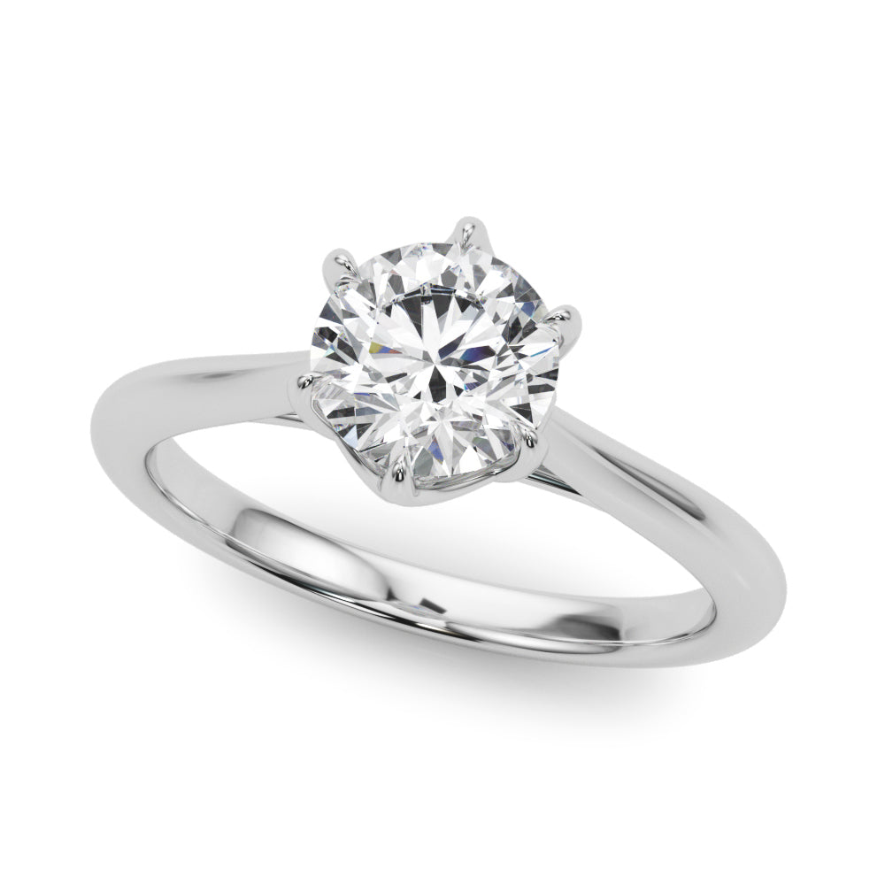 Round Rounds Diamond Solitaire Engagement Ring · 3.00 ct tw