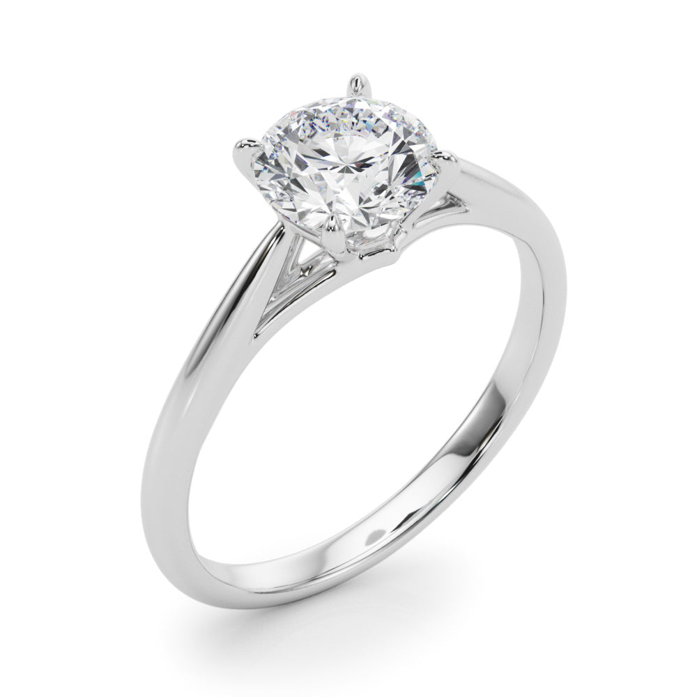 Round Rounds Diamond Solitaire Engagement Ring · 0.50 ct tw