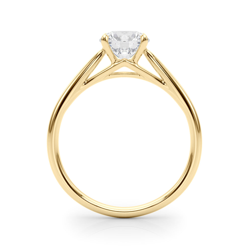 Round Rounds Diamond Solitaire Engagement Ring · 0.75 ct tw