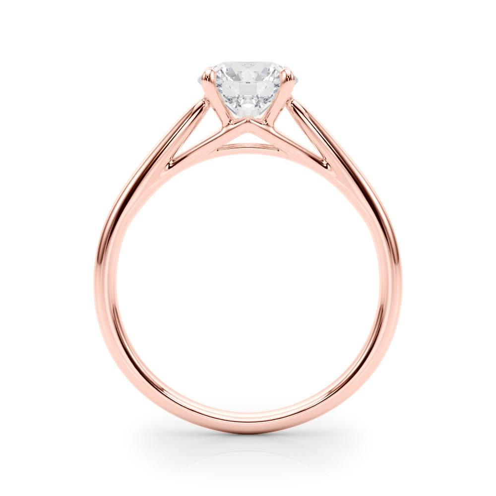 Round Rounds Diamond Solitaire Engagement Ring · 0.75 ct tw