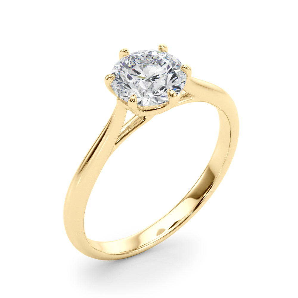 Round Rounds Diamond Solitaire Engagement Ring · 0.50 ct tw