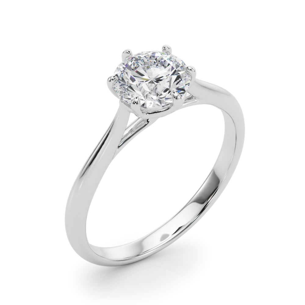 Round Rounds Diamond Solitaire Engagement Ring · 1.00 ct tw