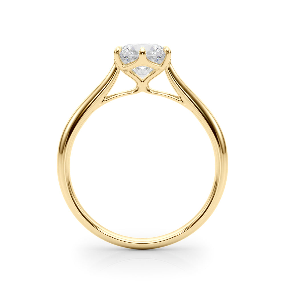 Round Rounds Diamond Solitaire Engagement Ring · 1.00 ct tw