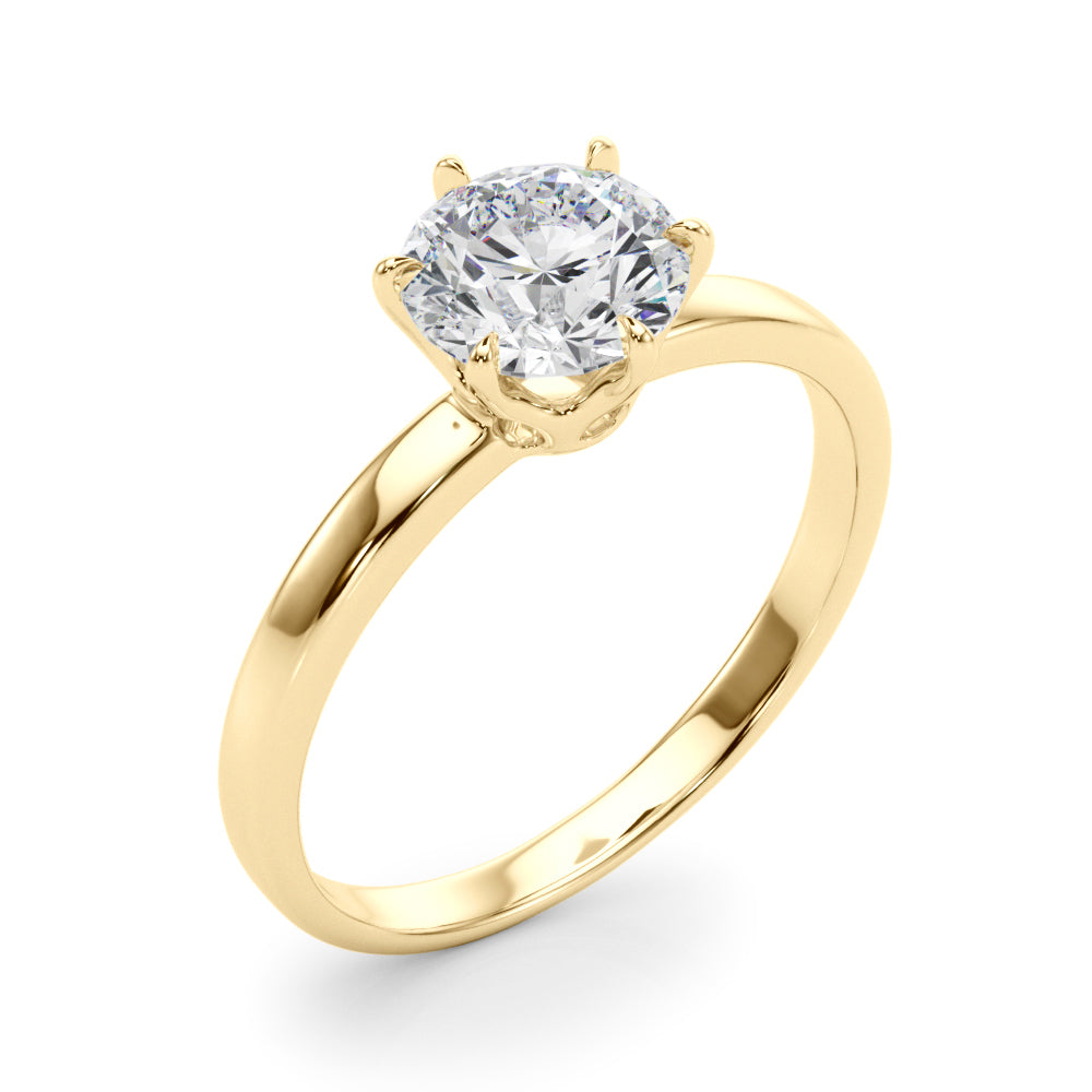 Round Rounds Diamond Solitaire Engagement Ring · 3.00 ct tw
