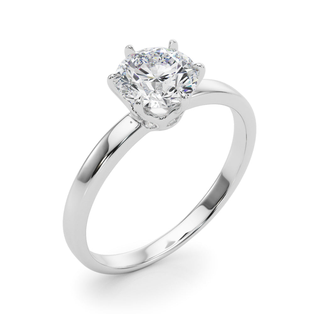 Round Rounds Diamond Solitaire Engagement Ring · 3.00 ct tw