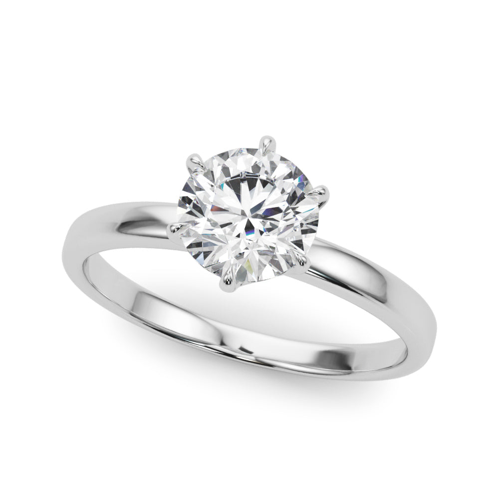 Round Rounds Diamond Solitaire Engagement Ring · 3.00 ct tw