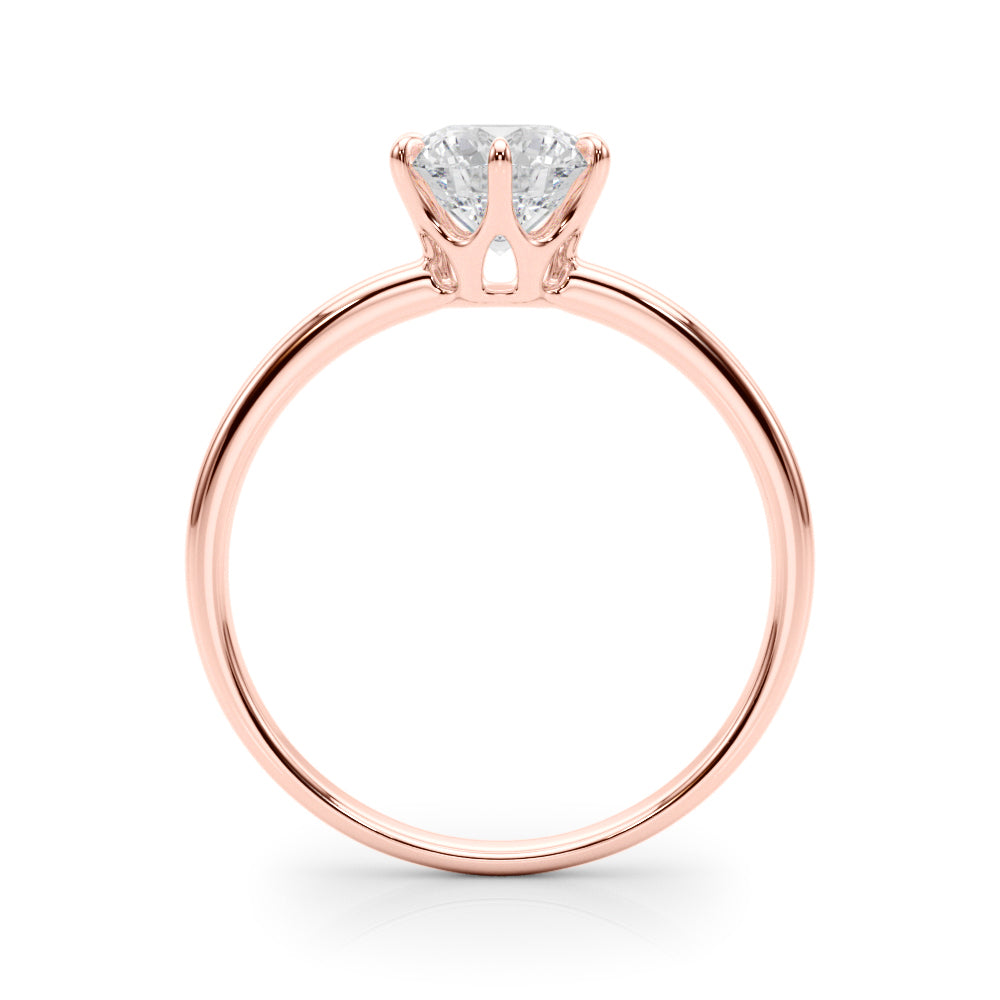 Round Rounds Diamond Solitaire Engagement Ring · 3.00 ct tw