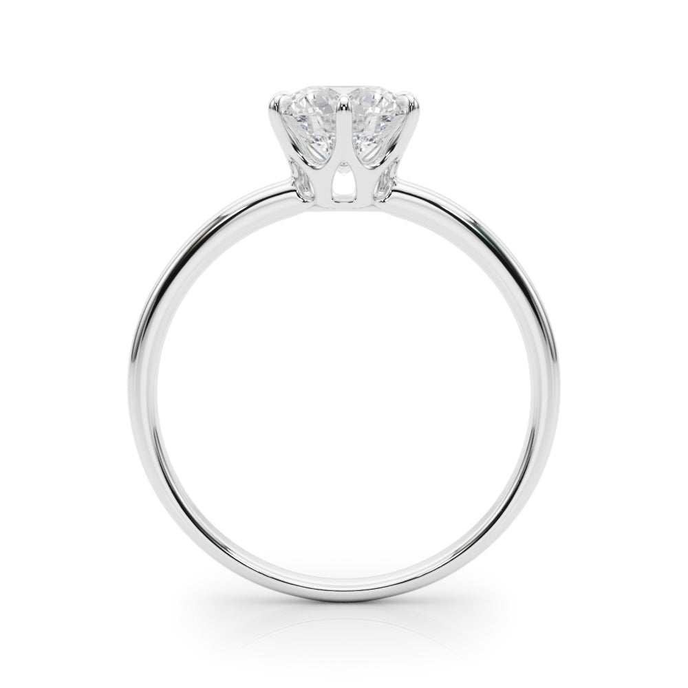 Round Rounds Diamond Solitaire Engagement Ring · 1.00 ct tw
