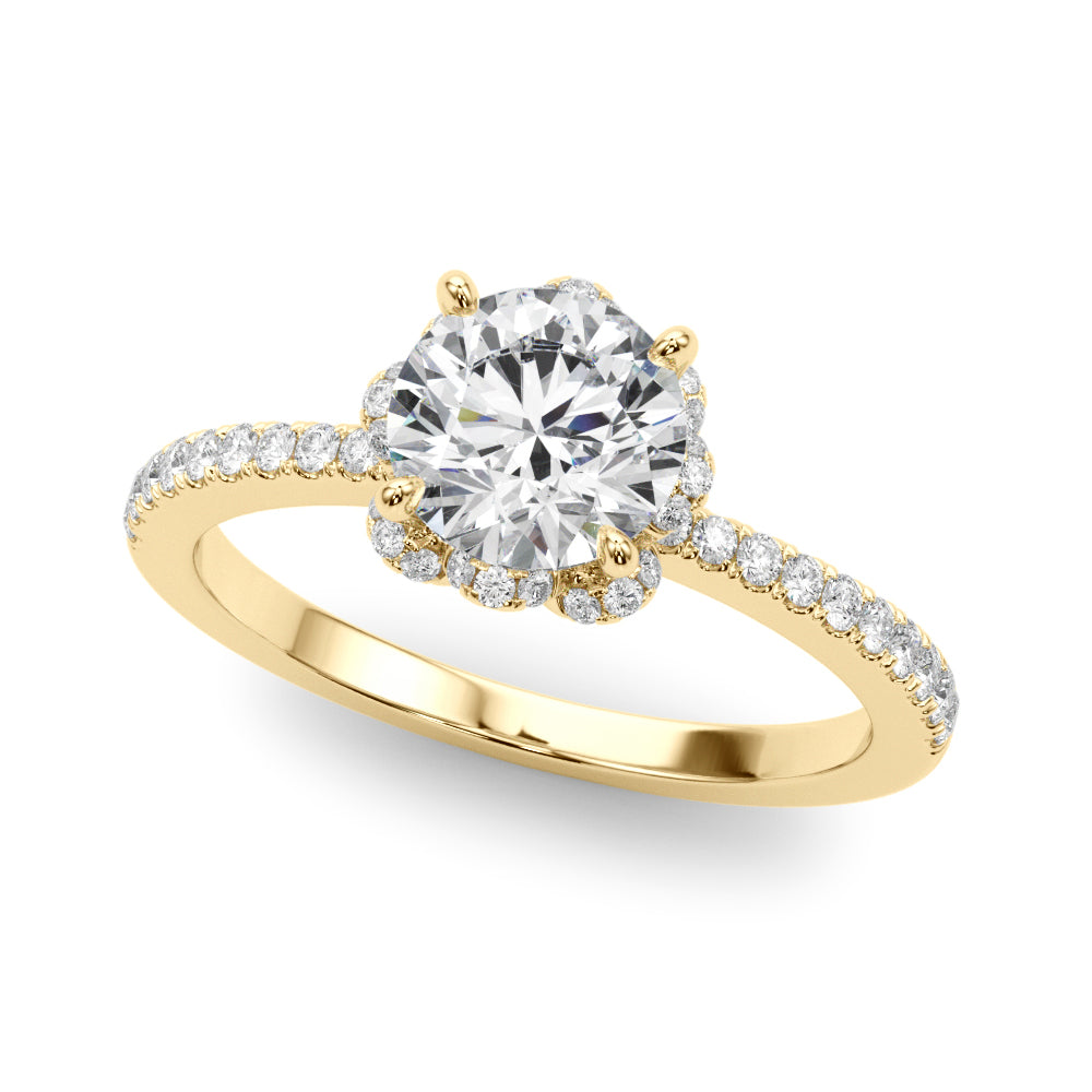 Round Diamond Engagement Ring · 1.22 ct tw